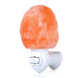 Orange Himalayan Salt Night Light